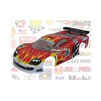 Himoto Body Saleen              Red 200mm