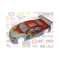 Himoto Body Dodge 3.0        Red 200mm