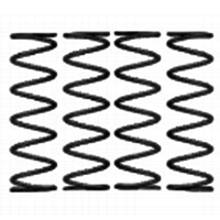 HNR Mars-X Rear Spring 1.8x7mm (4)