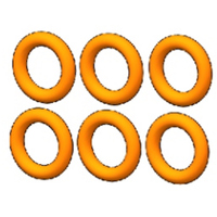 HNR Mars-X O- Ring Set 5.8x1.9mm (6)