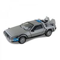 Hot Wheels Back To The Future Time Machine 1/18