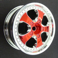 Hotworks Wheels Hw 06 Chrome / M Red      (4)