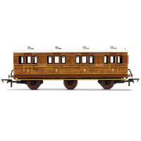 Hornby Lner 6 Wheel Coach 1St Class Fitted Lights 4172 - Era 3