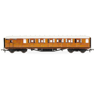 Hornby R4826A Lner 616 Gresley Corridor Brake Composite 42873  Era 3