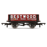 Hornby 4 Plank Wagon Bestwood Iron Works - Era 3