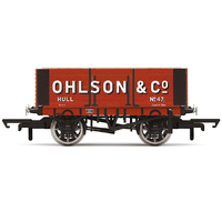 Hornby 6 Plank Wagon Ohlson & Co - Era 3