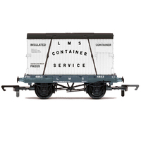 Hornby LMS Container Service Conflat A - Era 3
