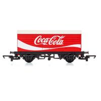 Hornby Railroad LWB Box Van Coca Cola