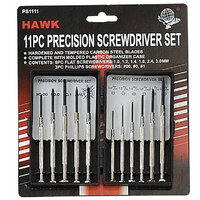 Hawk Precision Screwdriver Set 11pc