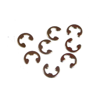 Hobby Works RC E Clips 4 x 0.6mm(8)  Sus Arm          (b,mt,sc,rh)