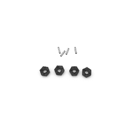 Hobby Works RC GT-03 51333 Wheel Hex With Pins  (4pcs)