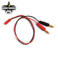 Hobby Works RC JST Female To Bannana Plug Charge Lead