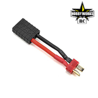 Hobby Works RC Adapter Lead    (Male Deans - Female Traxxas  4cm)