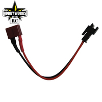 Hobby Works RC Adapter Lead ( Deans Female - SM Male)