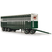 Highway Replicas 12976 RTA Livestock Trailer With Dolly  1/64