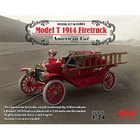 ICM Model T 1914 Firetruck USA  1/24