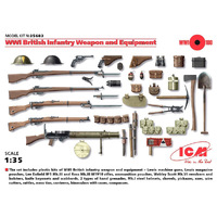 ICM WWI British Infantry Weapon And Equipment  1/35