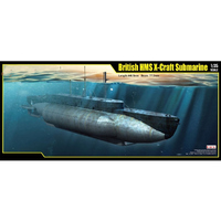 I Love Kit British HMS X Craft Submarine Plastic Model Kit  1/35