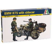 Italeri Bmw B75 With Sidecar 1/35