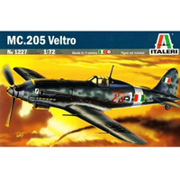 Italeri 1227 Mc205 Veltro 1/72