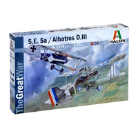 Italeri Se5A + Albatros D.Iii 1/72