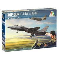 Italeri US Navy F14A Vs A4F Top Gun   1/72