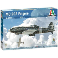 Italeri Mc 202 Foglore With Super Decal Sheet  1/72