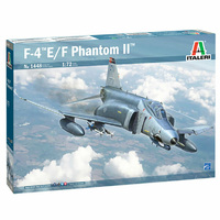 Italeri F-4E/F Phantom II With Super Decal Sheet 1/72