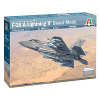 Italeri 1464 F-35A Lightning II CTOL Version Beast Mode  1/72