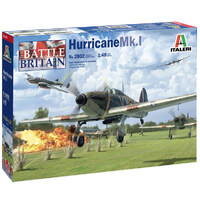 Italeri Hurrican MKI Battle Of Britain 80th Anniversary 1/48