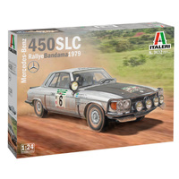 Italeri Mercedes 450 SLC Rally Bandama 1979 1/24