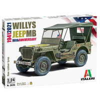 Italeri Jeep Willys MB 1/24