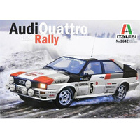 Italeri Audi Quattro Rally Car 1/24