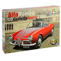 Italeri Alpha Romeo Guiletta Spyder 1600 1/24