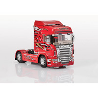 Italeri Scania R560 V8 Highline Red Griffin 1/24