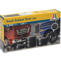 Italeri Tyres Truck 1/24 (8) Rubber 1/24