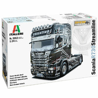 Italeri Scania R730 Streamline Show Truck Chromed Adhesive Sheet  1/24