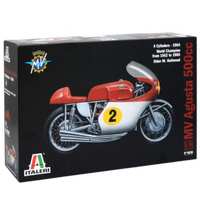 Italeri Mv Agusta 1964 500cc 4 Cylinder 1/9