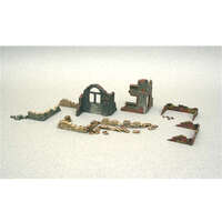 Italeri Walls & Ruins WW2  1/72 (69pce)