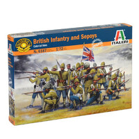 Italeri British Infantry And Sepoys ( Colonial Wars)  1/72