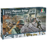 Italeri Pegasus Bridge D Day 75th Anniversary  Battle Set  1/72