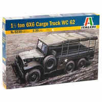 Italeri Cargo Truck1.5T  6x6 Wc62 1/35