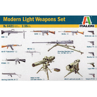 Italeri 6421 Modern Light Weapon Set 1/35