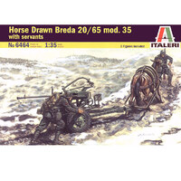 Italeri Breda 20 Horse Drawn 1/35