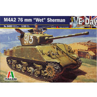 Italeri M4A2 76mm Sherman  1/35