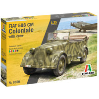 Italeri FIAT 508 CM Coloniale With Crew   1/35