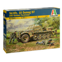 Italeri Sd. Kfz 10 Demag D7 W/ Paratroopers 1/35