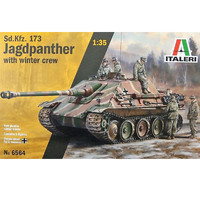 Italeri SD.KFZ Jagdpanther With Winter Crew 1/35