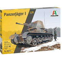 Italeri 6577 Panzerjager I Tank Glueable Tracks 1/35