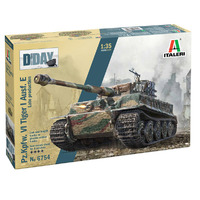 Italeri 6754 PZ. KPFW VI Tiger I E Late Production D- Day  1/35